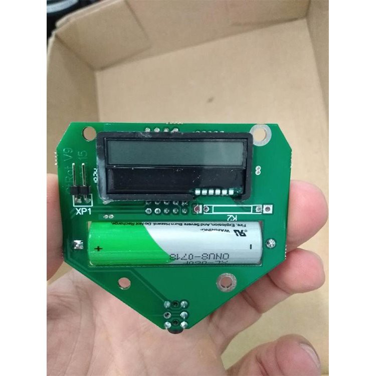 Écran LCD pour compteur de gaz