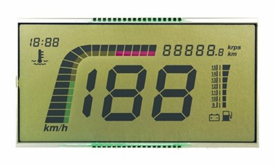 Écran LCD à 7 segments pour moto